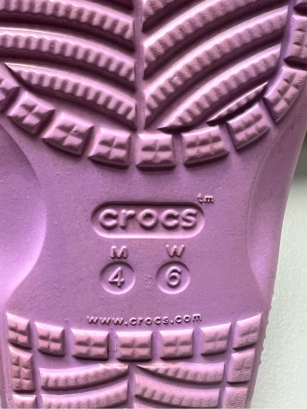 Crocs Women’s Classic Slide - Lavender Purple - Picture 7 of 7